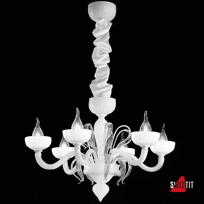 Люстра IDL Epoque 446/6 Chrome White