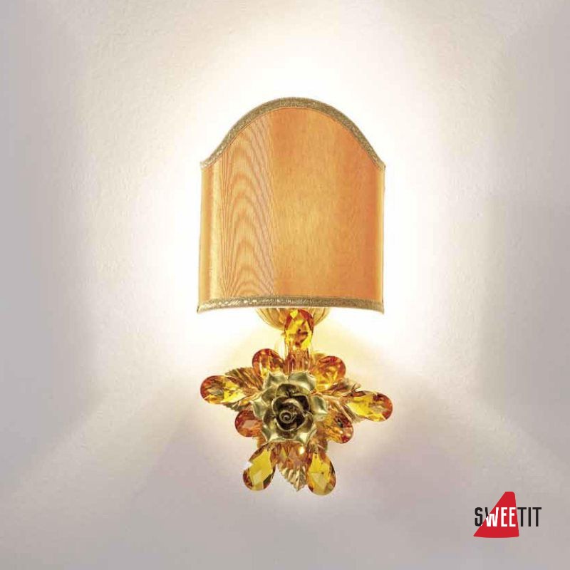Бра Villari Crystal Rose Wall Light 4021411.901/QE0030.218