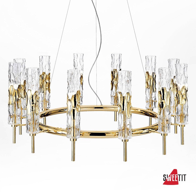 Люстра IDL Bamboo 497/12 gold