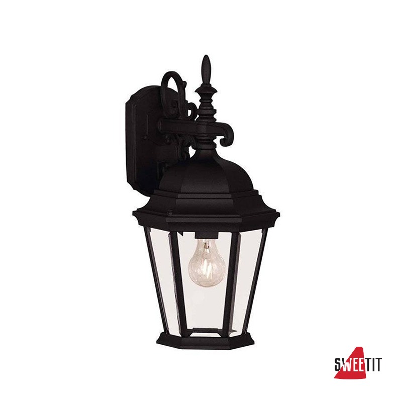 Уличный настенный светильник Savoy House Exterior Collections 07077-BLK