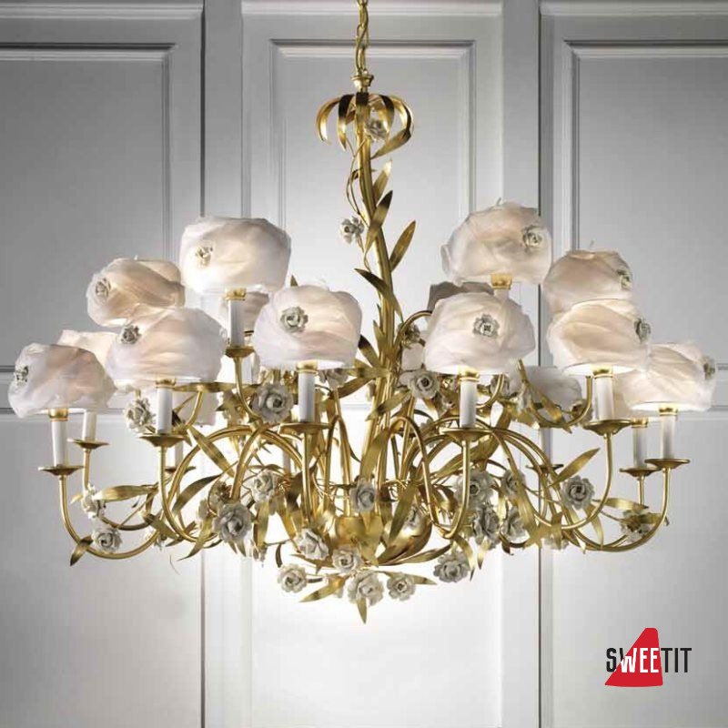 Люстра Villari Madame Camelia Chandelier 4002923.101/QE0081.101