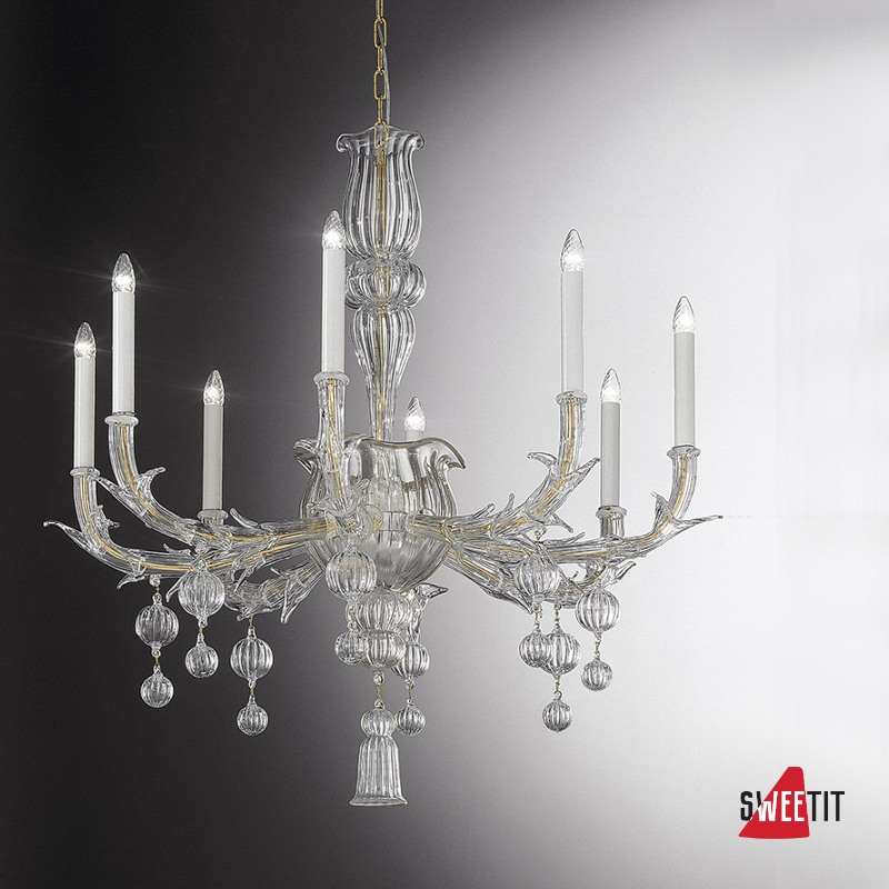 Люстра GLASS AND GLASS MURANO VENETIAN CHANDELIERS C-MGM Grand Macau_8