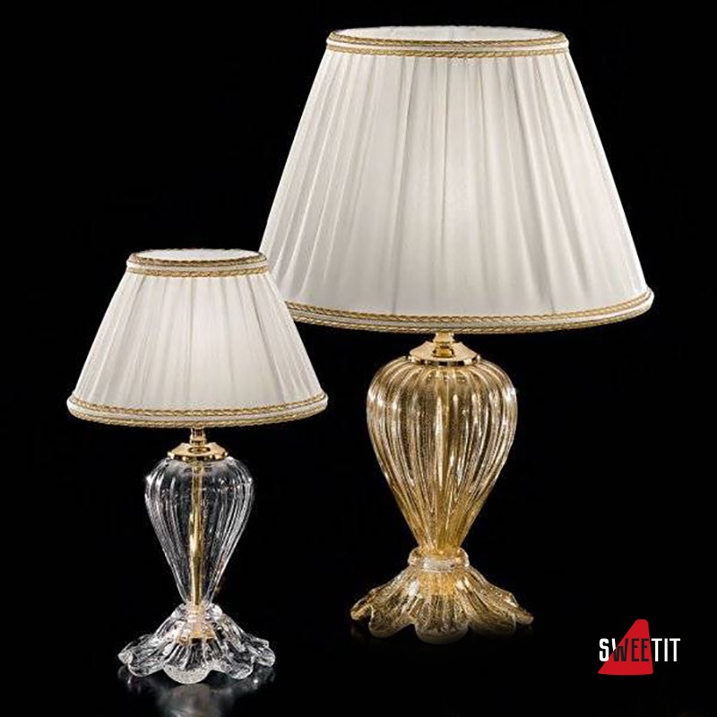 Настольная лампа Sylcom Scrigno 1462/22 D CR + TOP 1462/22 ORO