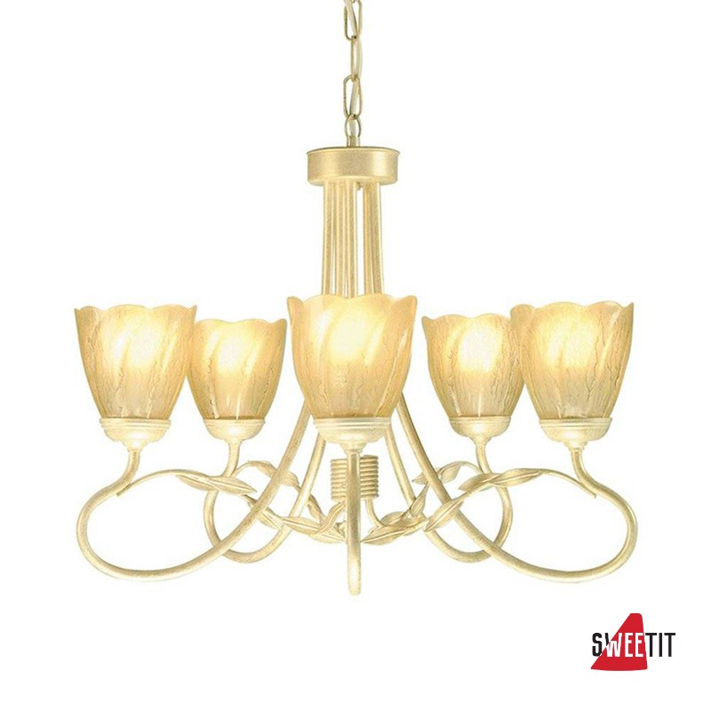 Люстра Elstead Lighting Olivia OV5 IVORY/GOLD + 5x GS54