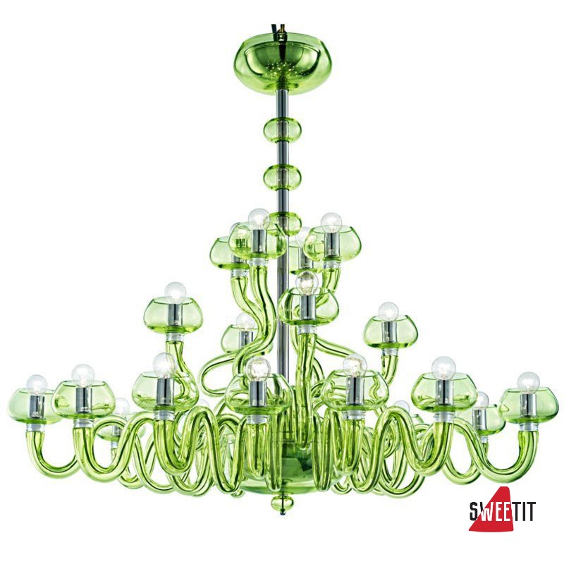 Люстра Barovier&Toso Bissa Boba 6753/20 RR/CC/EL