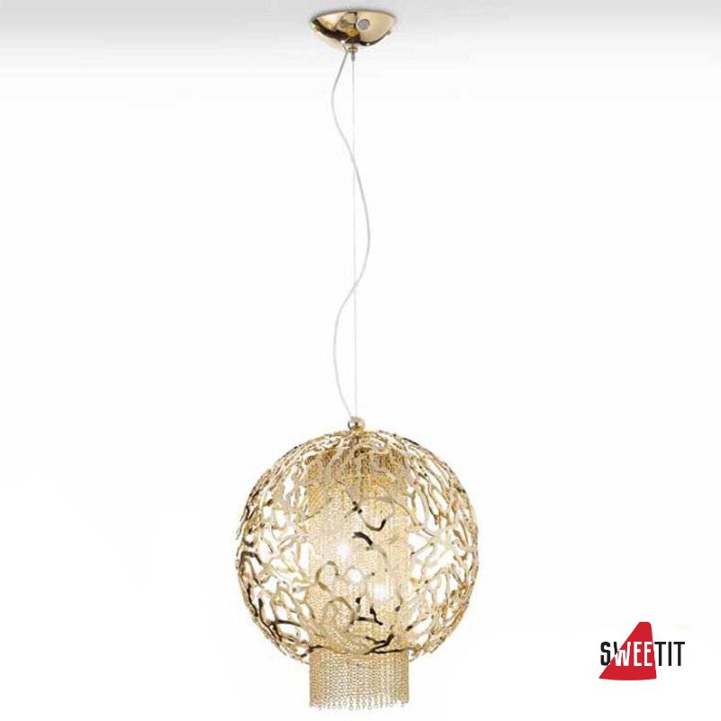 Подвесной светильник IDL Weave 511/4 light gold