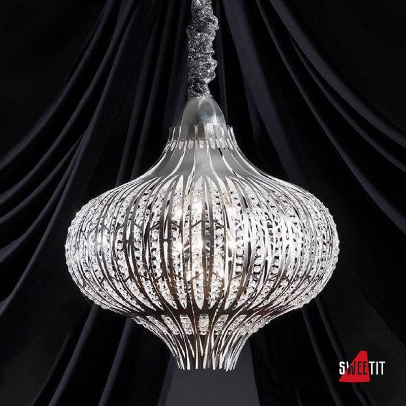 Подвесной светильник Masca Jasmine 1872/9 Nichel drop / Asfour