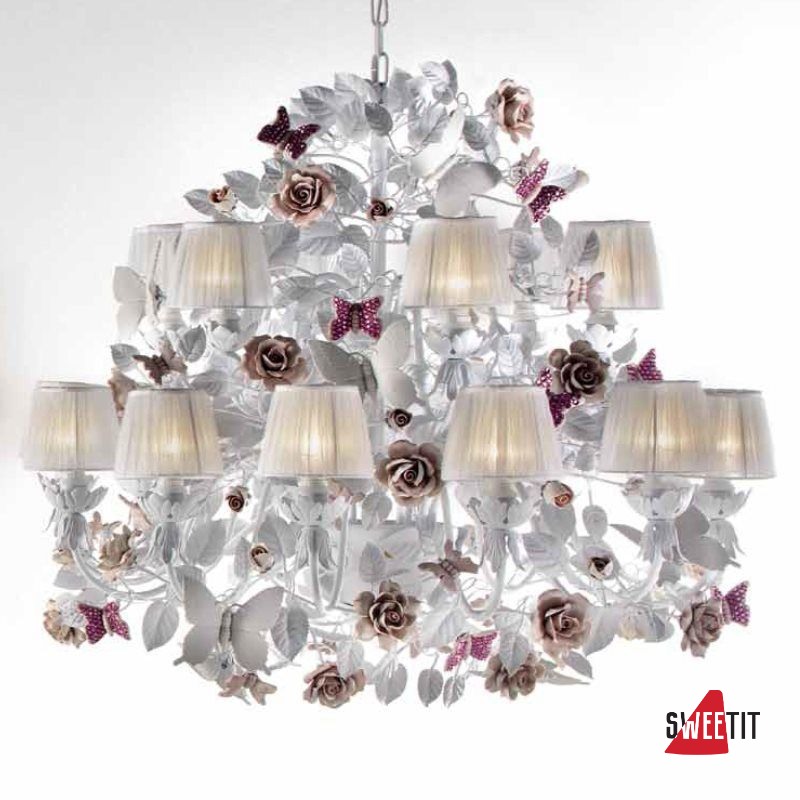 Люстра Villari Roses Chandelier 4212455.257/QE0053.101