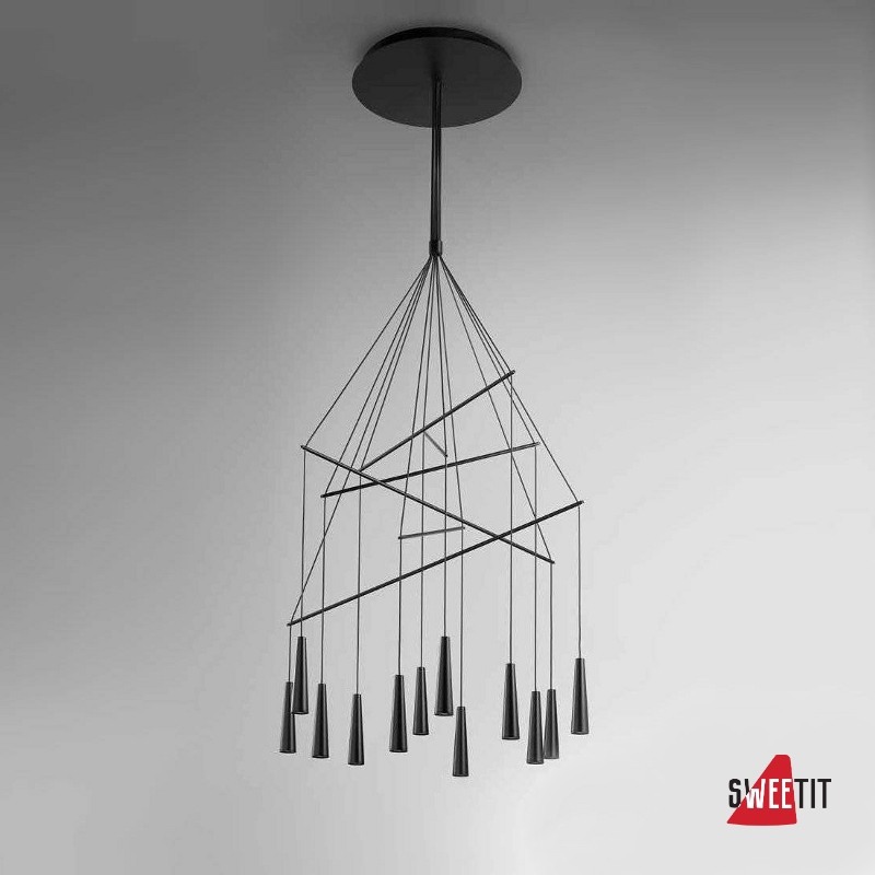 Подвесной светильник Morosini Mikado MIKADO LA12-S w/o glass 0572LA07SVL3
