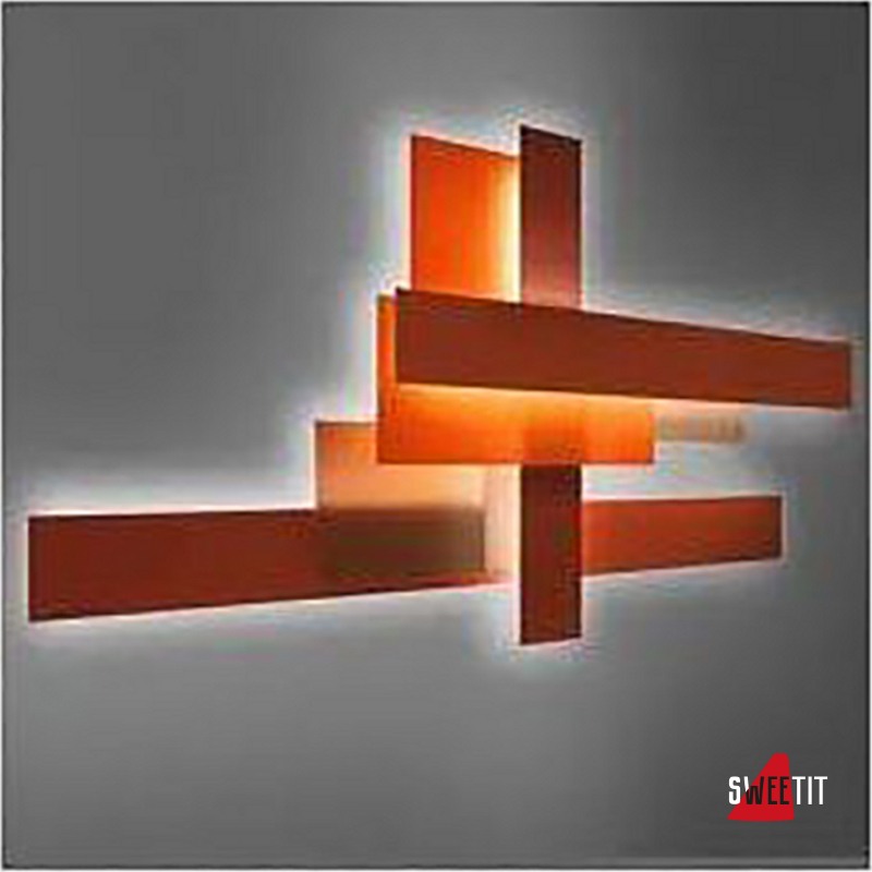 Светильник настенный FOSCARINI FIELDS PARETE (80W+54W+39W) ARANCIO