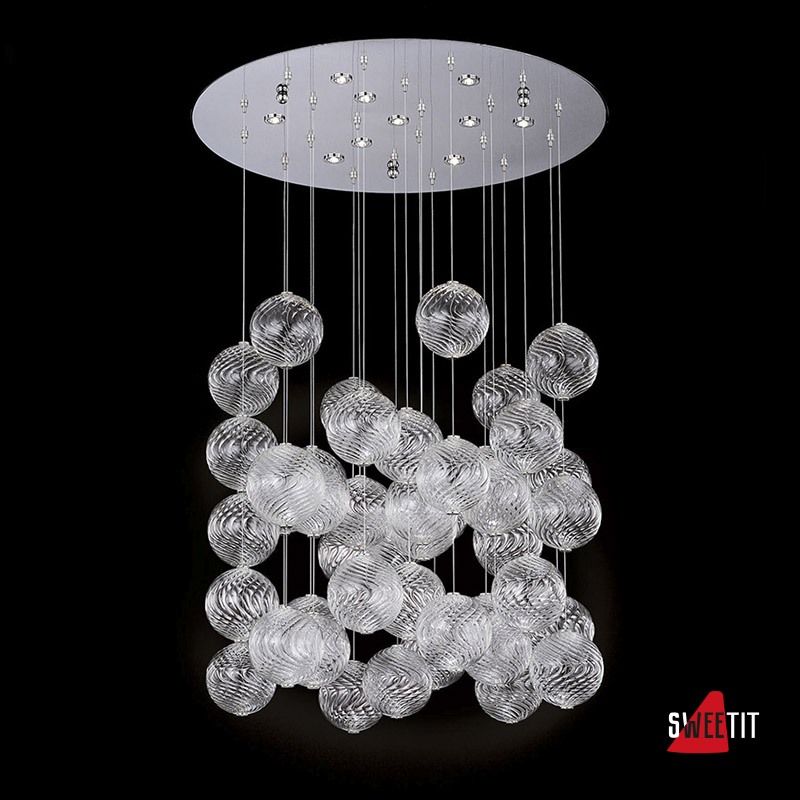 Светильник подвесной GLASS AND GLASS MURANO BOLLE DI VETRO 4100_S5 01_05