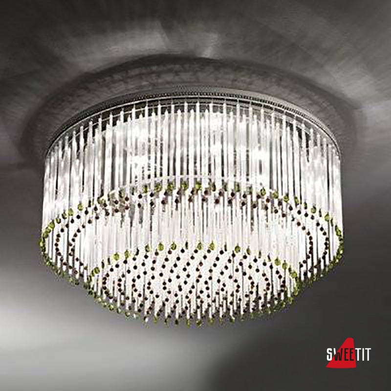 Потолочный светильник Italamp 713/50 Satin / C / Sw Olivine-Moka