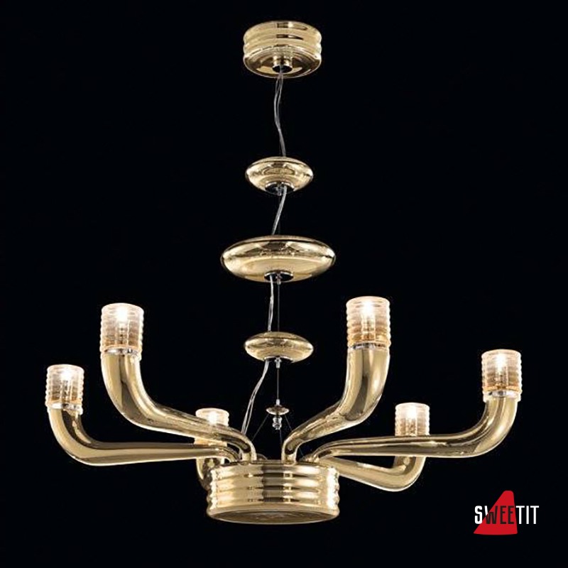 Люстра Beby Group Diadema 5450B08 Chrome Golden Portofino