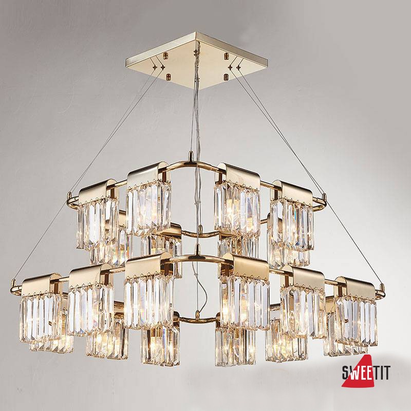 Люстра Newport Orion 4212+8/C gold