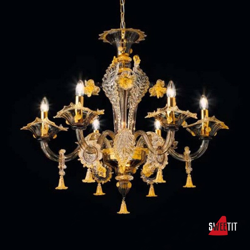 Люстра Sylcom Giustinian 1377/6 D FU.ORO