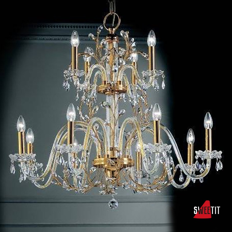 Люстра Prearo Diva DIVA/8+4/B/24K