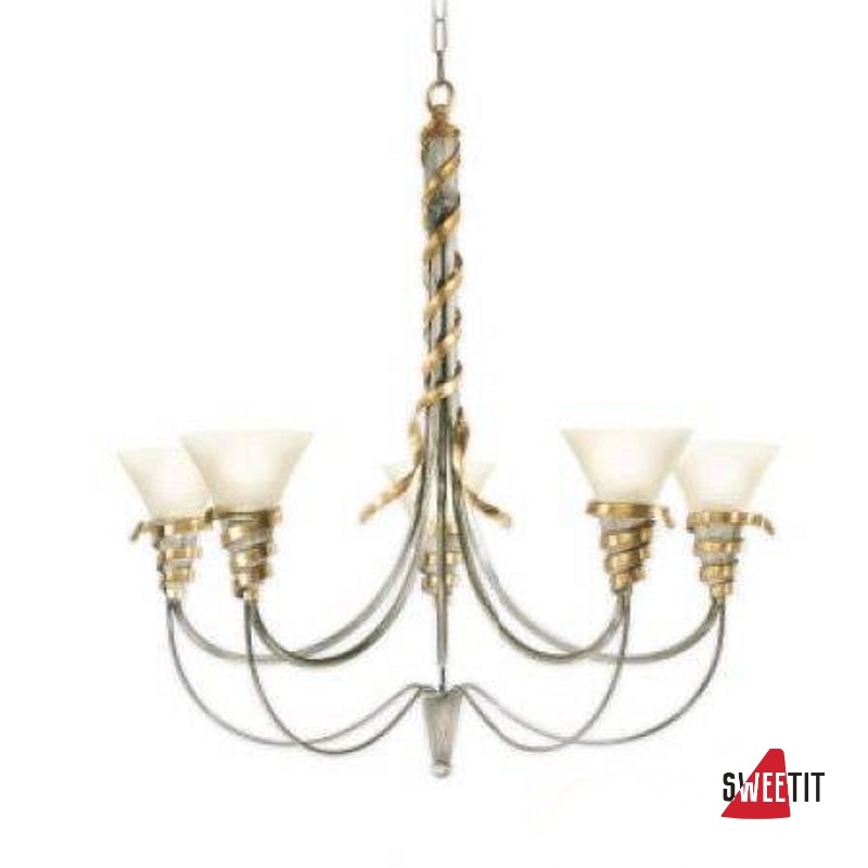 Люстра Masca Futura 1565/5 Terra oro / Glass 116