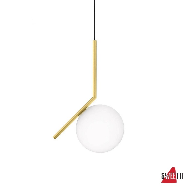 Подвесной светильник Flos IC Lights S2 Brushed brass F3176059