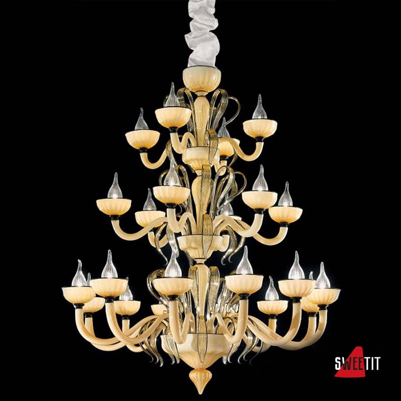 Люстра IDL Epoque 446/12+6+4 Gold Champagne