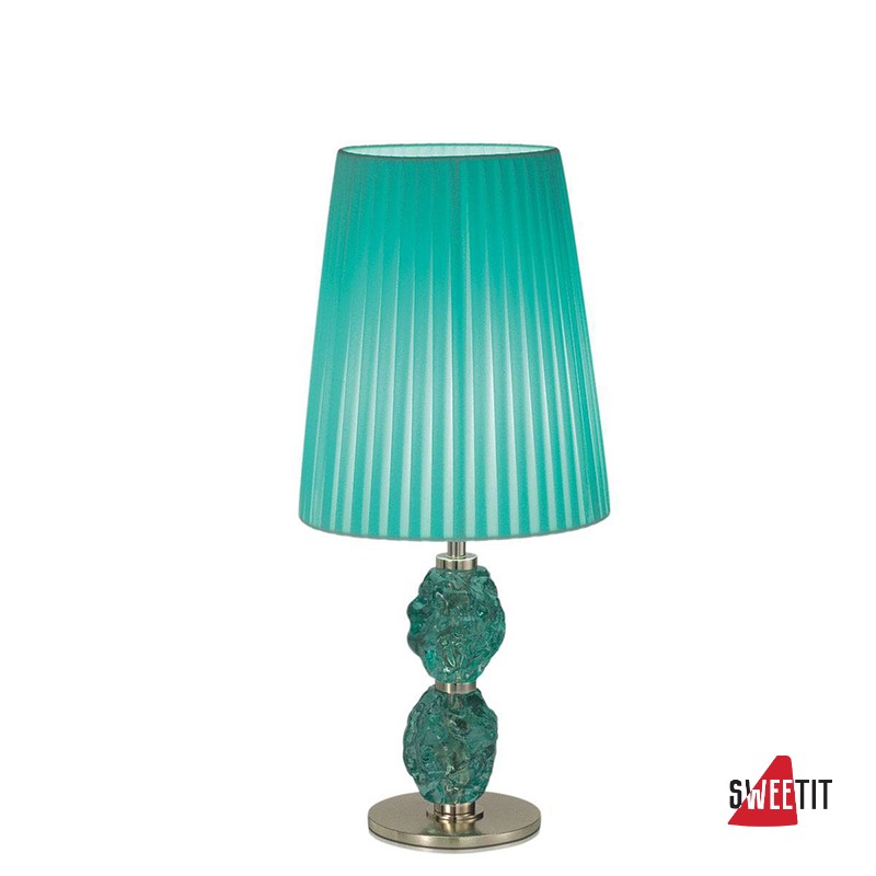 Настольная лампа IDL Charme 601/1LM steel green green
