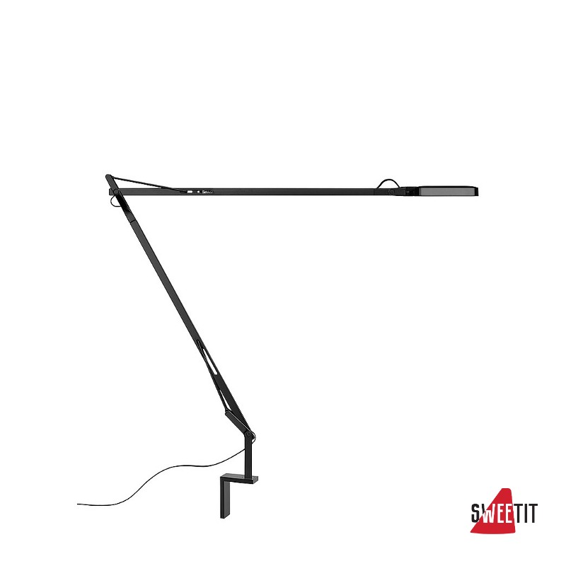 Настенный светильник Flos Kelvin LED Wall support Shiny black F3302030