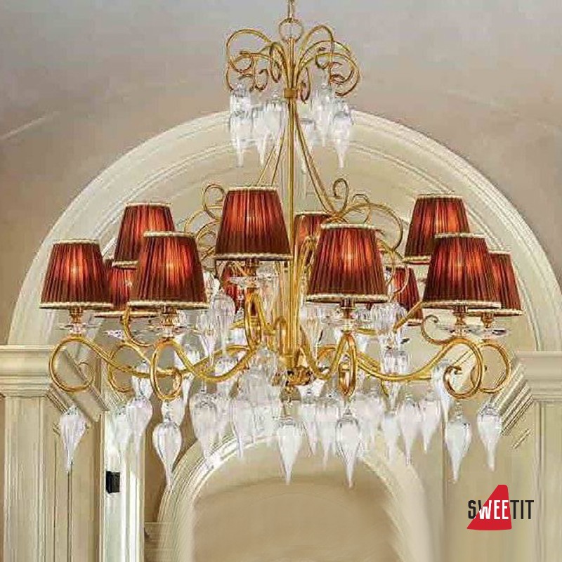 Люстра StilLux Bijou 4602/8+4-MT