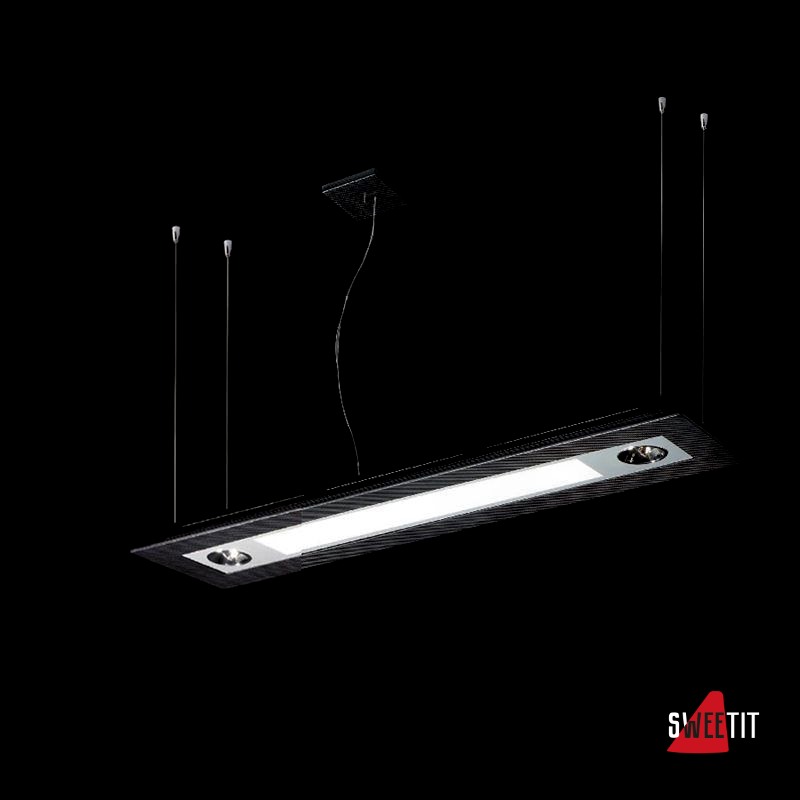 Подвесной светильник Vistosi Nerocarbonio Square SP 180 SPSQUAR1800