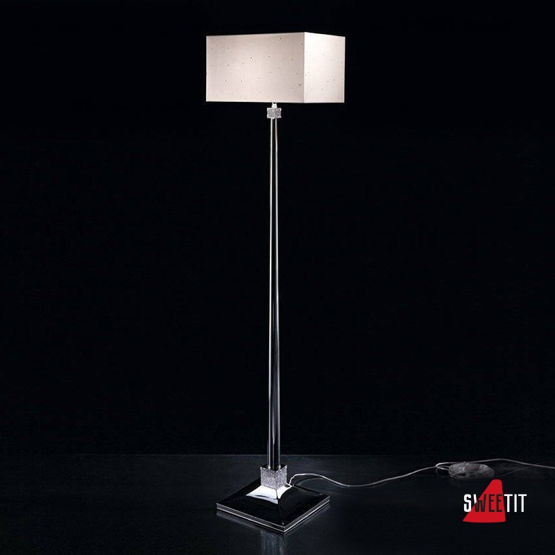 Торшер Beby Group Crystal dream 5503P01 Chrome White Swarovski