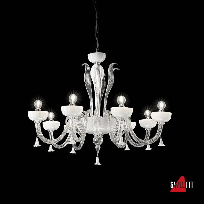 Люстра Sylcom Foscari 1521/8 K BLCR CR