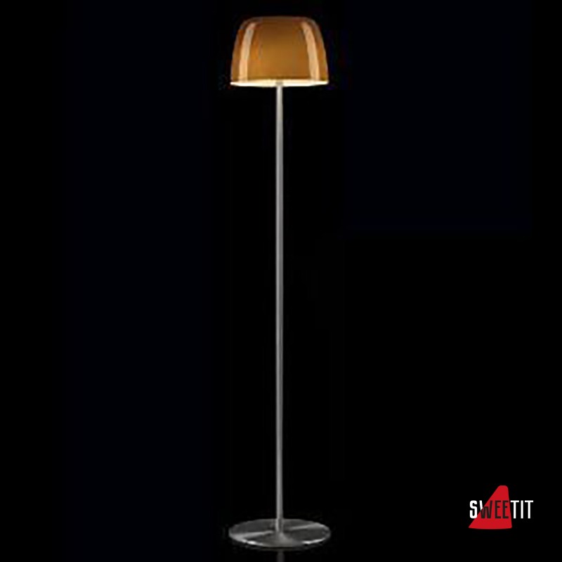 Торшер FOSCARINI LUMIERE LETTURA INOX/AMBRA