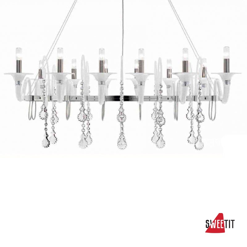 Люстра Barovier&Toso Mood Taif 7022 GL/AL/VL/BB/RR/IC/VI/LQ