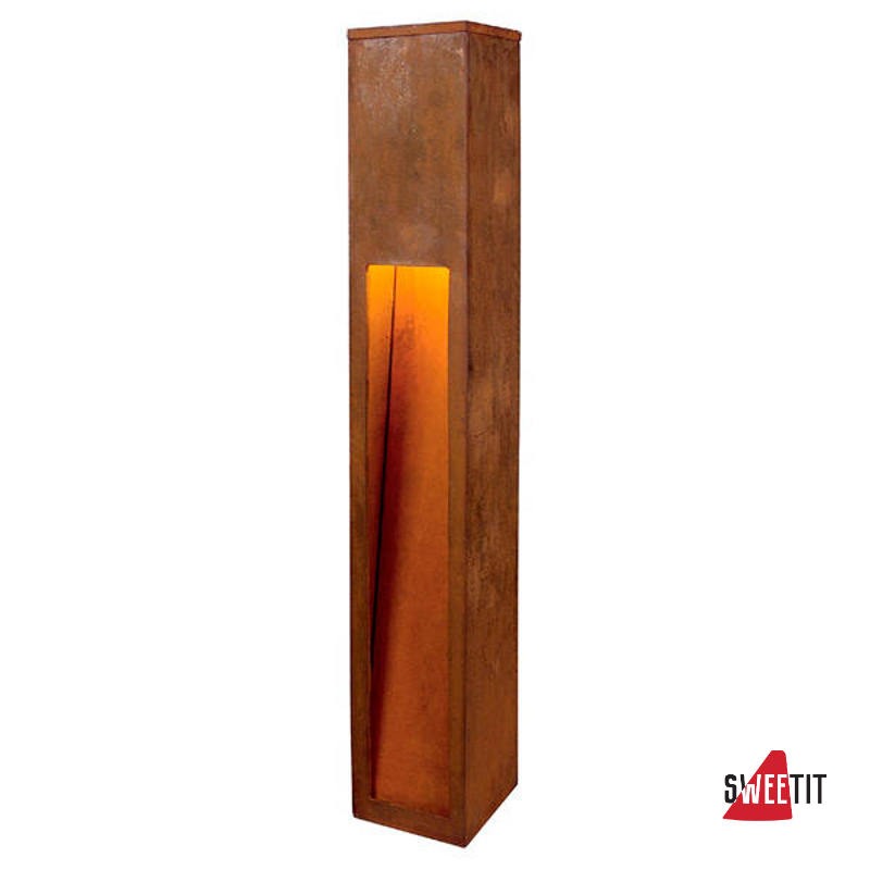 Садово-парковый фонарь SLV RUSTY 80 LED SLOT 233457