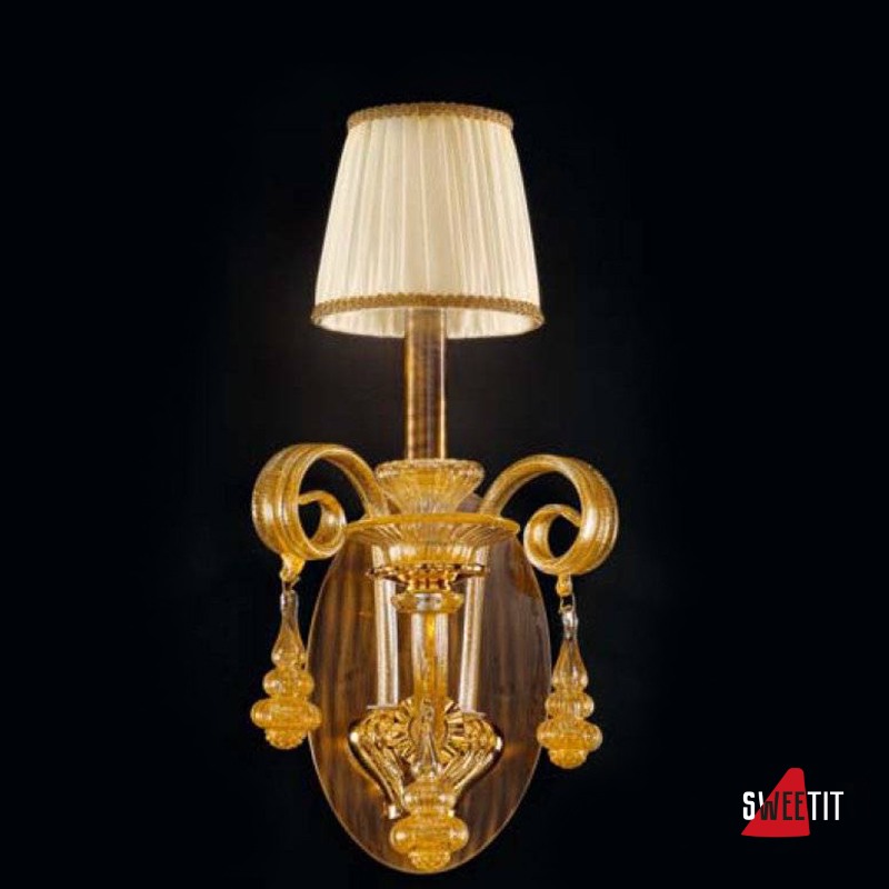 Бра Sylcom Impero 1651/A1 BRU ORO + TOP 1648 ORO