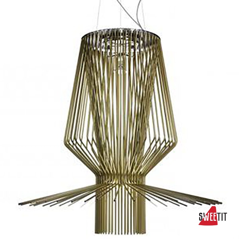 Подвесной светильник FOSCARINI ALLEGRO ASSAI SOSPENSIONE ORO