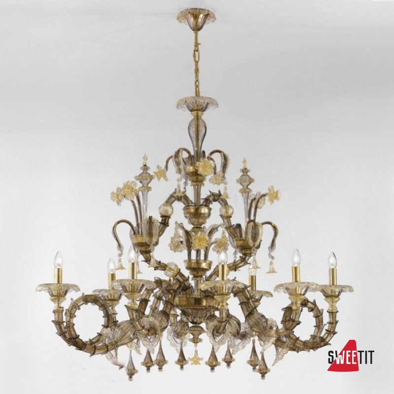 Люстра Sylcom Rezzonico 1472/8 PO FU.ORO
