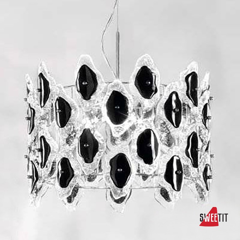 Подвесной светильник IDL Sofia 488/5 Chrome+black