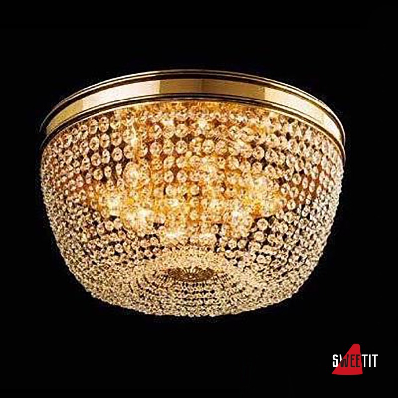Потолочный светильник Beby Group Opera 2006/8PL Light gold CUT CRYSTAL