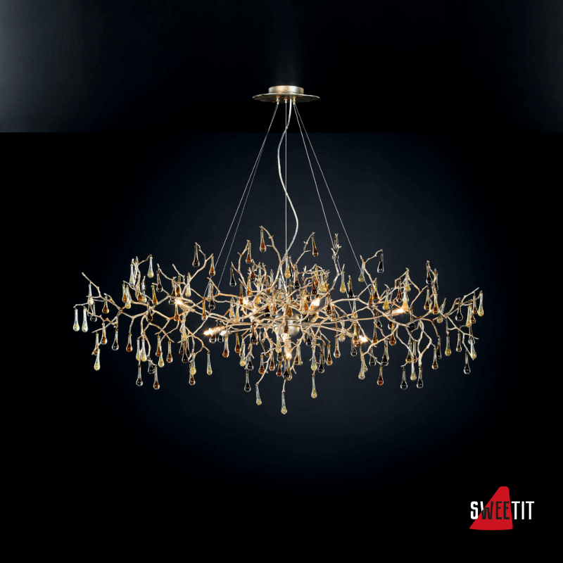 Подвесной светильник Serip Bijout CT3263/12 FO_PB BJ04 BJ23 BJ43