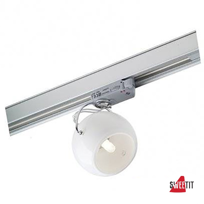 Трековый светильник Fabbian Beluga White D57 J15 01