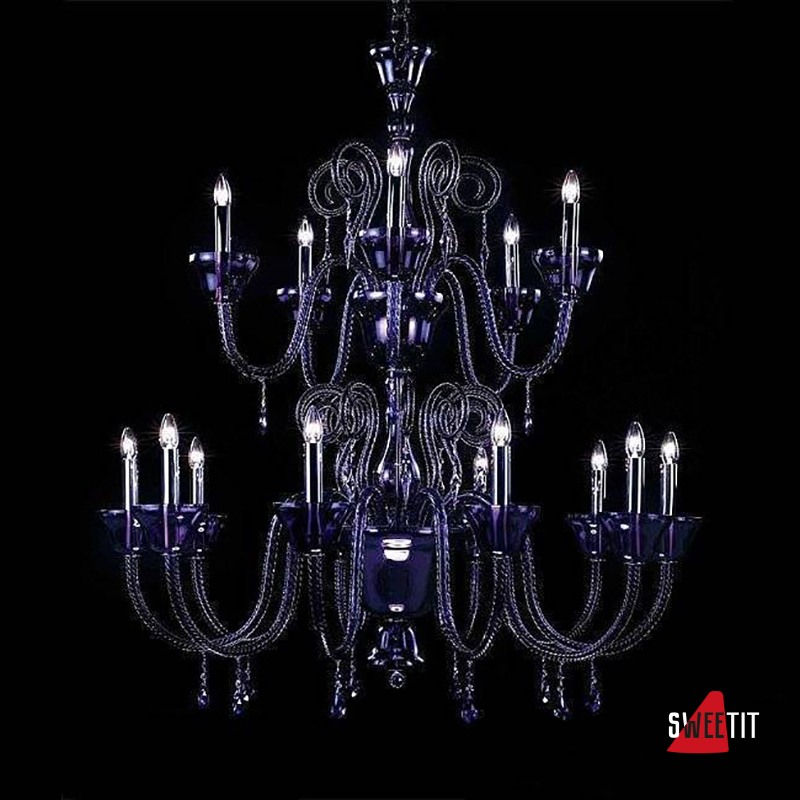 Люстра Beby La Femme 7700B05 Chrome Violet SW Blu Violet