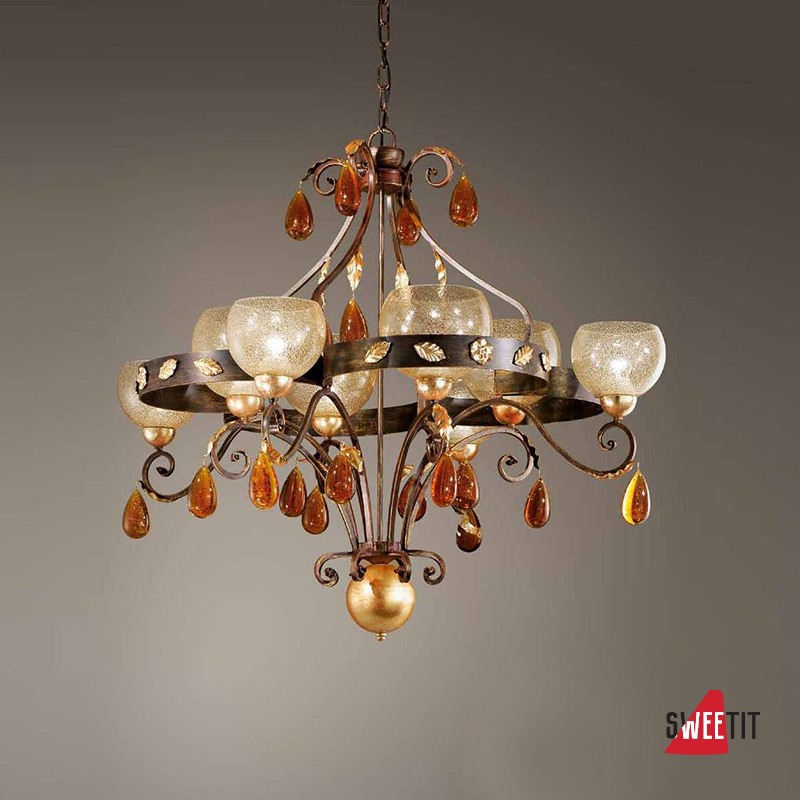 Люстра MM Lampadari Ambra 6418/8 V2166