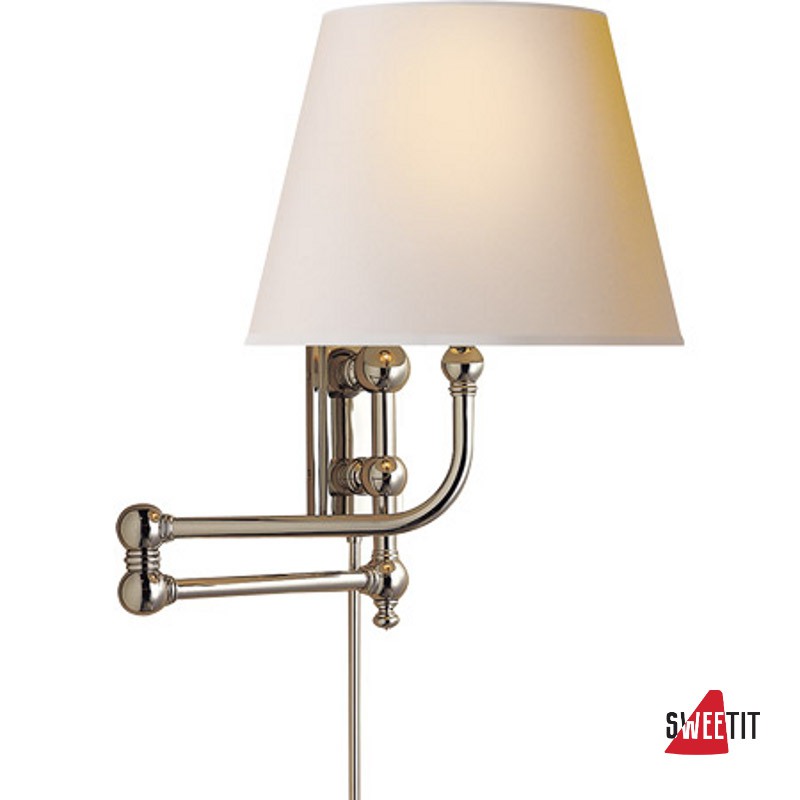 Бра Visual Comfort Pimlico Swing Arm CHD2154PN-NP