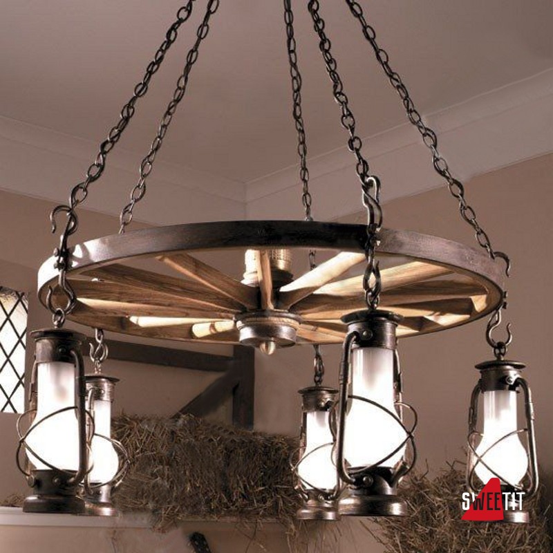 Люстра ROBERS Old lamp HL 2417