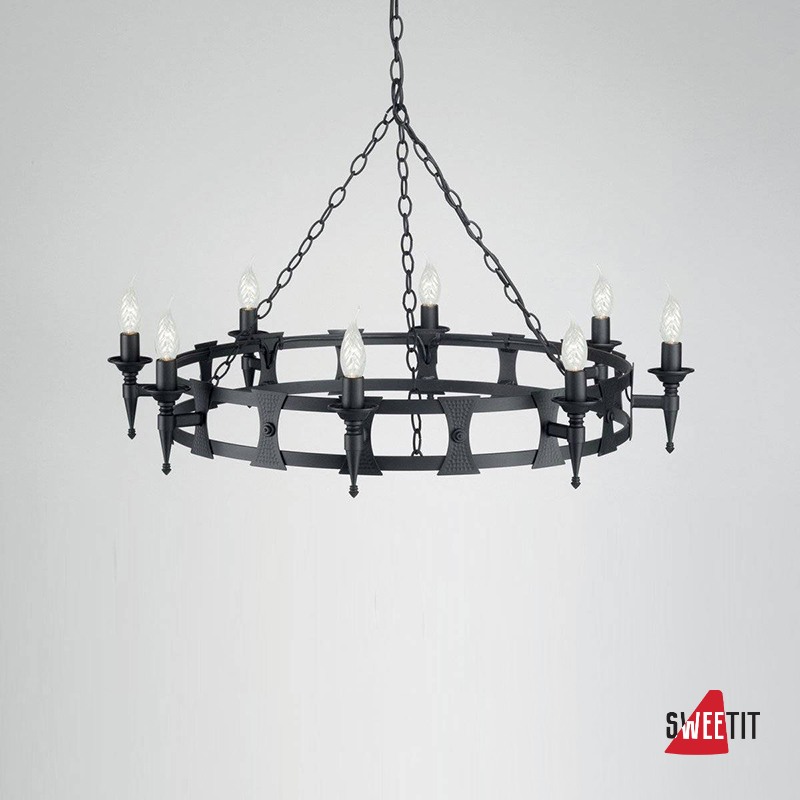 Люстра Elstead Lighting Saxon SAX8 BLK