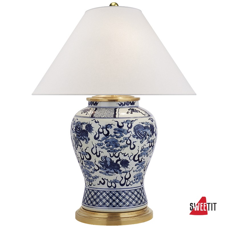 Настольная лампа Ralph Lauren Foo Dog Medium RL 3649BW-S-EU