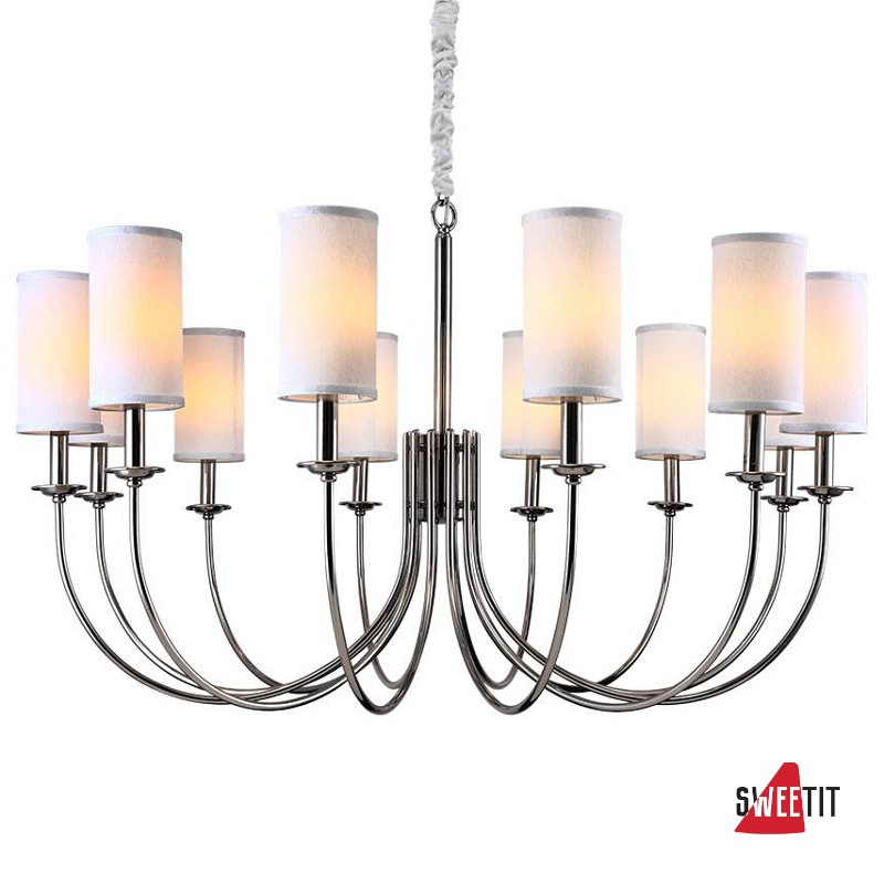 Люстра Newport Danjo 3388+4/C + 12x white
