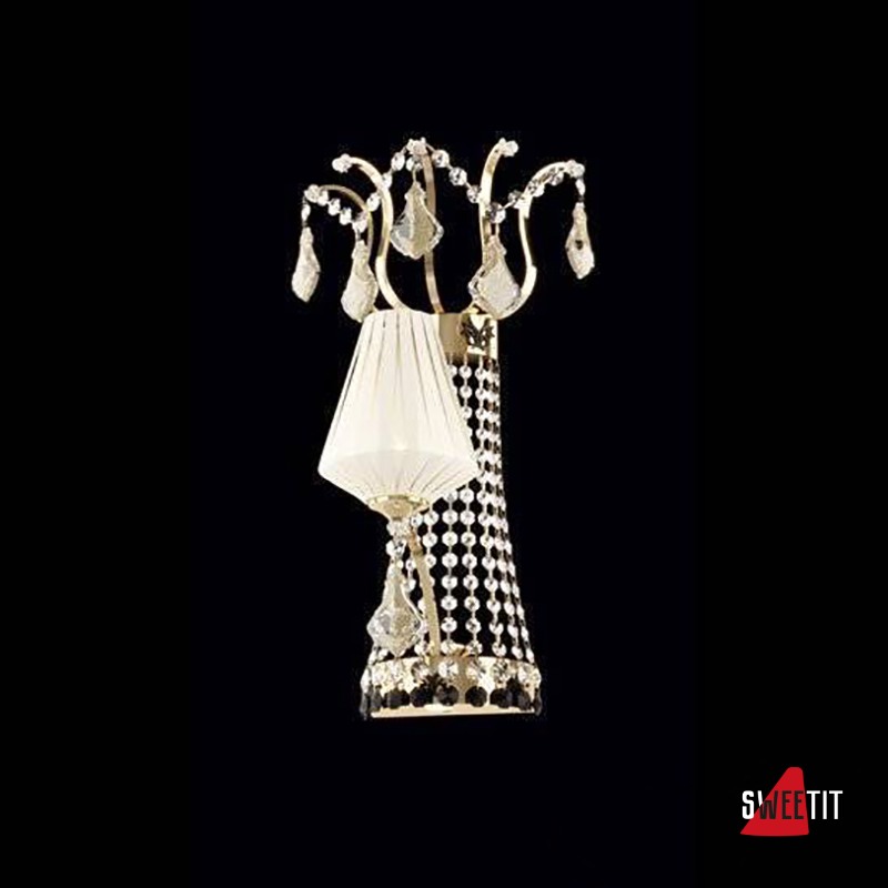 Бра Beby Group Charming beauty 0250A01 Light gold White White gold leaf