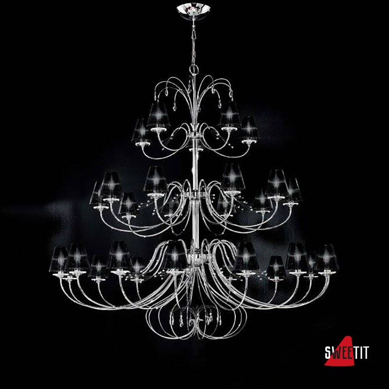 Люстра IDL Emma 392/15+15 Black