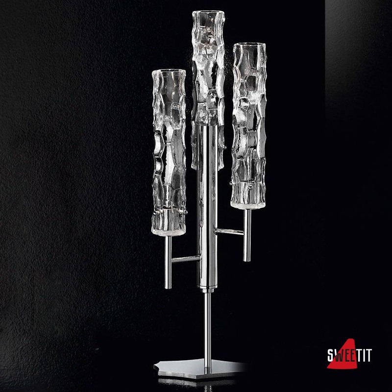 Настольная лампа IDL Bamboo 423/3L chrome