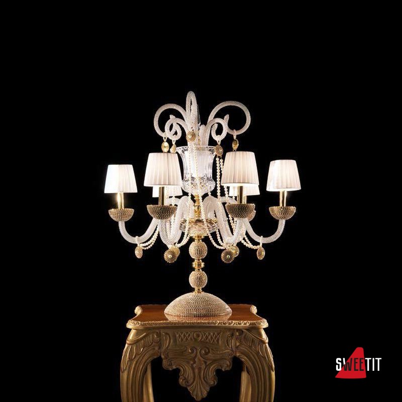 Настольная лампа Non Solo Luce Crystals Collection Giulia TL-06 G